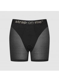 Трусики-шорты для фиксации насадок Strap-on-me Harness Lingerie Halo - size XS - Strap-on-me - купить с доставкой в Элисте