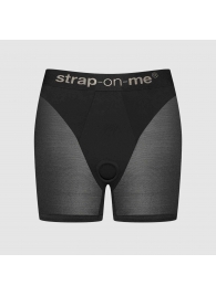 Трусики-шорты для фиксации насадок Strap-on-me Harness Lingerie Halo - size M - Strap-on-me - купить с доставкой в Элисте