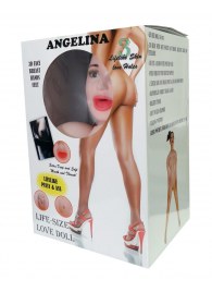 Надувная секс-кукла Angelina 3D - Boys of Toys - в Элисте купить с доставкой