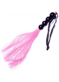 Розовая силиконовая плеть - 35,5 см. - Boys of Toys - купить с доставкой в Элисте