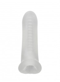 Белый фаллоудлинитель Striker - 13,5 см. - Lola Games - в Элисте купить с доставкой