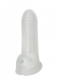 Белый фаллоудлинитель Striker - 13,5 см. - Lola Games - в Элисте купить с доставкой