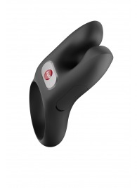 Черное эрекционное виброкольцо Nos - Fun Factory - в Элисте купить с доставкой