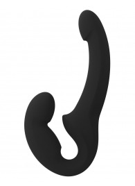 Черный безремневой страпон Share Lite - Fun Factory - купить с доставкой в Элисте