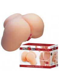 Телесный мастурбатор с 2 любовными отверстиями Olivia - Baile - в Элисте купить с доставкой