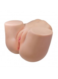 Телесный мастурбатор Julia с 2 любовными тоннелями - Baile - в Элисте купить с доставкой