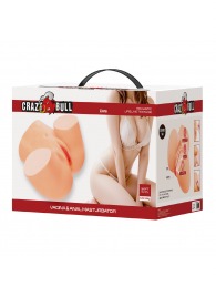 Телесный мастурбатор Liora с вибрацией - Baile - в Элисте купить с доставкой