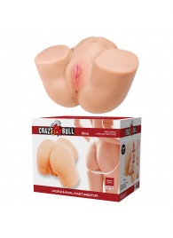 Телесный мастурбатор Olivia с 2 любовными отверстиями - Baile - в Элисте купить с доставкой