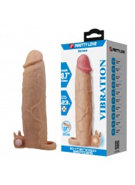 Телесная насадка на пенис Xerxes - 22 см. - Baile - в Элисте купить с доставкой