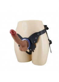 Поясной страпон Wells: трусики в форме бабочки и фаллоимитатор-насадка - Baile - купить с доставкой в Элисте