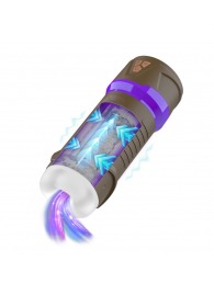 Интерактивный мастурбатор Misty с вакуумом, вибрацией и сжатием - Shots Media BV - в Элисте купить с доставкой