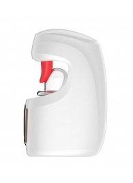 Белый мастурбатор с язычком и возвратно-поступательными движениями - Secwell - в Элисте купить с доставкой