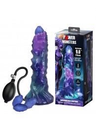 Фиолетовый яйцеродящий фаллоимитатор Duskwalker Sentinal на присоске - 22,4 см. - Baile - купить с доставкой в Элисте