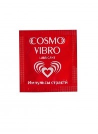 Пробник женского стимулирующего лубриканта на силиконовой основе Cosmo Vibro - 3 гр. - Биоритм - купить с доставкой в Элисте