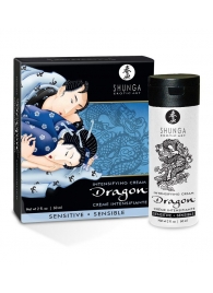 Интимный мужской крем SHUNGA DRAGON SENSITIVE - 60 мл. - Shunga - купить с доставкой в Элисте