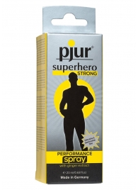 Спрей-пролонгатор длительного действия pjur SUPERHERO Strong Spray - 20 мл. - Pjur - купить с доставкой в Элисте