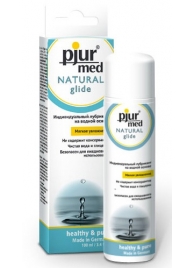 Нейтральный лубрикант на водной основе pjur MED Natural glide - 100 мл. - Pjur - купить с доставкой в Элисте