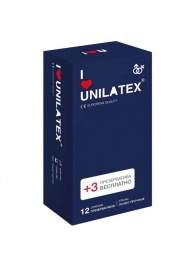 Ультрапрочные презервативы Unilatex Extra Strong - 12 шт. + 3 шт. в подарок - Unilatex - купить с доставкой в Элисте