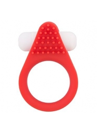 Красное эрекционное кольцо LIT-UP SILICONE STIMU RING 1 RED - Dream Toys - в Элисте купить с доставкой