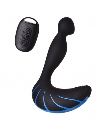 Чёрно-синий массажер простаты Erotist Third - Erotist Adult Toys - в Элисте купить с доставкой