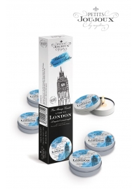 Набор из 5 свечей Petits Joujoux London с ароматом ревеня, амбры и чёрной смородины - MyStim - купить с доставкой в Элисте
