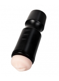Мастурбатор-ротик A-Toys в черной колбе - A-toys - в Элисте купить с доставкой