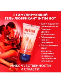 Стимулирующий гель-лубрикант Intim Hot - 60 гр. - Биоритм - купить с доставкой в Элисте