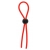 Красное эрекционное лассо с одной бусиной-утяжкой STRETCHY THIN LASSO - Dream Toys - в Элисте купить с доставкой