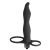 Черная вибронасадка для двойного проникновения Flirtini - 15,9 см. - Lola Games - купить с доставкой в Элисте