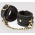 Черные наручники Bound to You Faux Leather Wrist Cuffs - Fifty Shades of Grey - купить с доставкой в Элисте