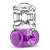 Фиолетовое эрекционное виброкольцо One Night Stand Vibrating C-Ring - Blush Novelties - в Элисте купить с доставкой