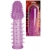 Фиолетовая насадка, удлиняющая половой член - 13,5 см. - Toyfa Basic - в Элисте купить с доставкой