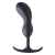 Черный массажер простаты с утяжелителями Premium Silicone Weighted Prostate Plug Large - 18,8 см. - XR Brands - в Элисте купить с доставкой