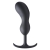 Черный массажер простаты с утяжелителями Premium Silicone Weighted Prostate Plug XL - 20,8 см. - XR Brands - в Элисте купить с доставкой