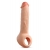Телесная насадка-удлинитель Thrive 8.75 Inch Realistic Penis Extender Sleeve - 22,2 см. - Blush Novelties - в Элисте купить с доставкой