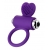 Фиолетовое виброкольцо с ресничками JOS PERY - JOS - в Элисте купить с доставкой