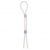 Прозрачное эрекционное кольцо-лассо SILICONE LASSO COCK RING DUAL BEADS - NMC - в Элисте купить с доставкой