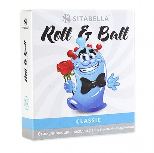 стимулирующий презерватив-насадка Roll   Ball Classic - Sitabella - купить с доставкой в Элисте