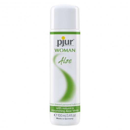 Лубрикант на водной основе pjur WOMAN Aloe - 100 мл. - Pjur - купить с доставкой в Элисте