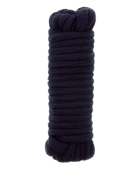 Чёрная веревка для связывания BONDX LOVE ROPE - 5 м. - Dream Toys - купить с доставкой в Элисте