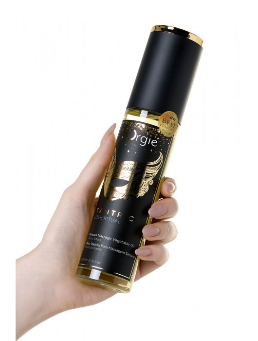Растительное массажное масло Orgie Tantric Love Ritual - 200 мл. - ORGIE - купить с доставкой в Элисте