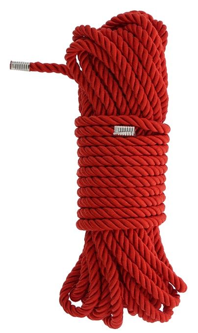 Красная веревка DELUXE BONDAGE ROPE - 10 м. - Dream Toys - купить с доставкой в Элисте