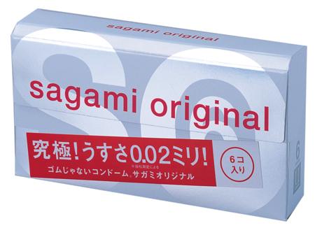 Ультратонкие презервативы Sagami Original - 6 шт. - Sagami - купить с доставкой в Элисте