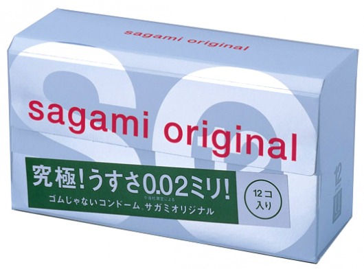 Ультратонкие презервативы Sagami Original - 12 шт. - Sagami - купить с доставкой в Элисте