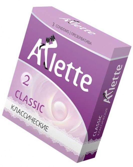 Классические презервативы Arlette Classic - 3 шт. - Arlette - купить с доставкой в Элисте