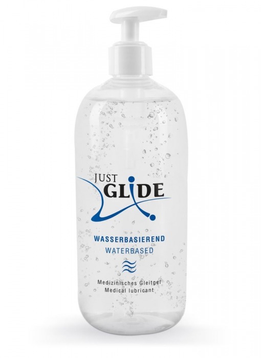 Гель-смазка на водной основе Just Glide с дозатором - 500 мл. - Orion - купить с доставкой в Элисте