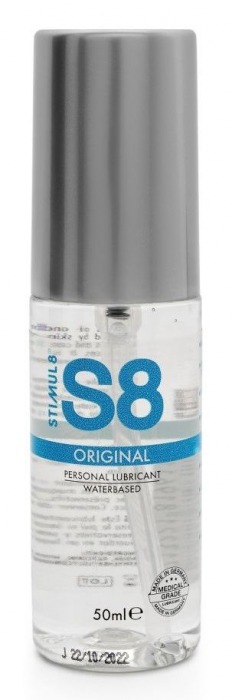 Универсальный лубрикант на водной осноdе S8 Original Lube - 50 мл. - Stimul8 - купить с доставкой в Элисте