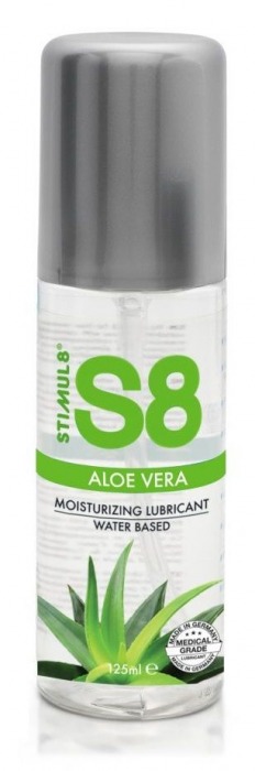 Лубрикант на водной основе S8 Aloe Vera Lube - 125 мл. - Stimul8 - купить с доставкой в Элисте