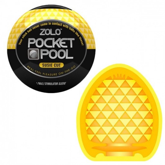 Эластичный мастурбатор Zolo Susie Cue - Zolo - в Элисте купить с доставкой