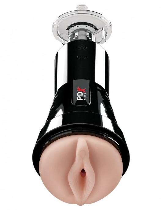 Телесный вибромастурбатор-вагина Cock Compressor Vibrating Stroker - Pipedream - в Элисте купить с доставкой